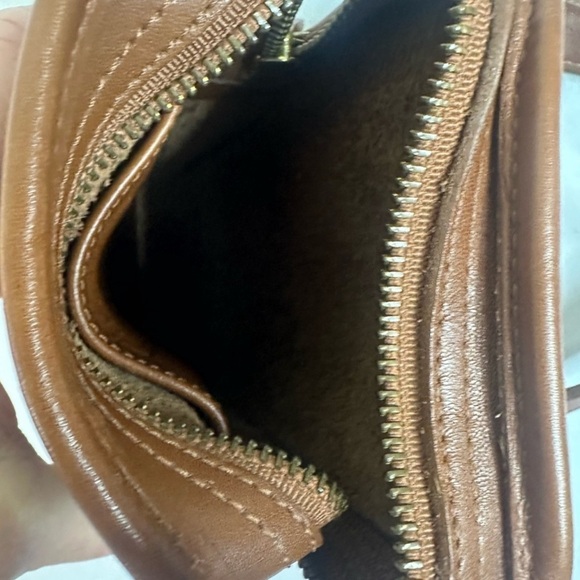 Vintage Coach Camera Bag Brown Leather Crossbody 9973 - Picture 6 of 13